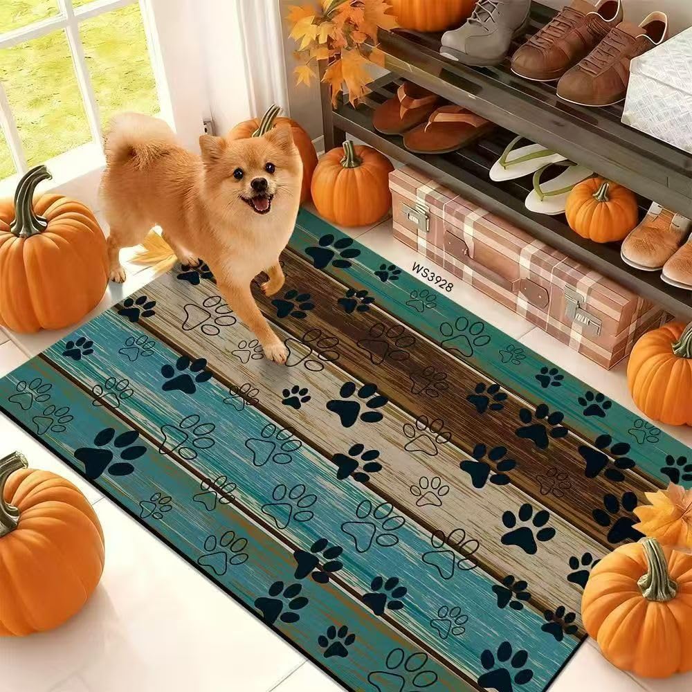 Fashion Claw Print Welcome Door Mat - Durable, Anti Slip, And Quick Drying, Suitable for Indoor/outdoor Use - Perfect for Bedrooms, Bathrooms, Kitchens, Terraces, And Laundry Rooms.medium(20*31.5in)
