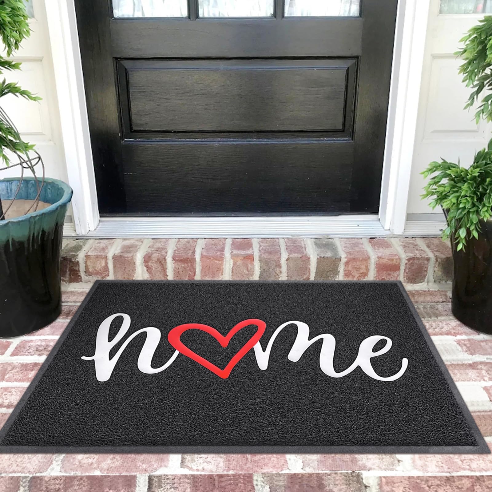 EARTHALL Funny Welcome Mats, Front Door Mat for Outside Entry, Doormat Outdoor/Indoor Entrance, Rugs Entryway Indoor, Outdoor Home Porch Decor 30"x17.5"