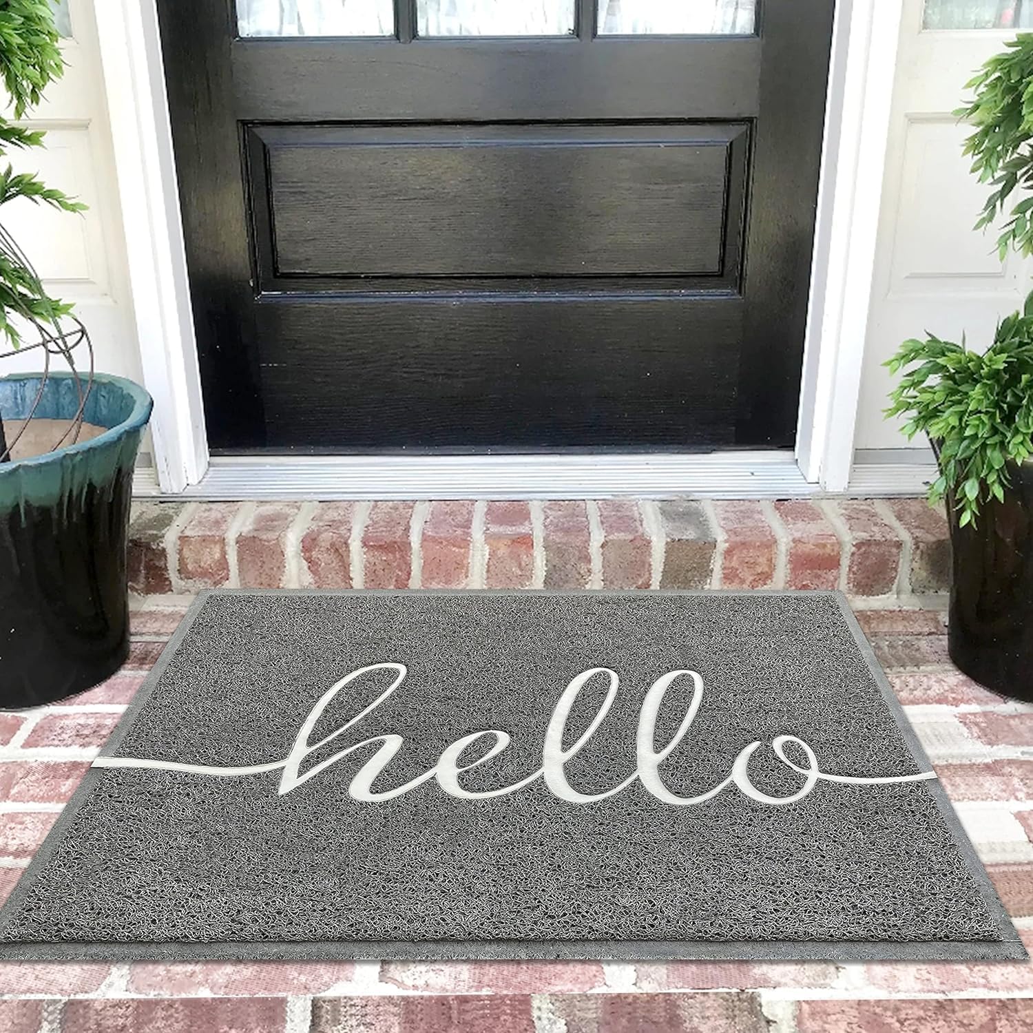 EARTHALL Funny Welcome Mats, Front Door Mat for Outside Entry, Doormat Outdoor/Indoor Entrance, Rugs Entryway Indoor, Outdoor Home Porch Decor 30"x17.5"