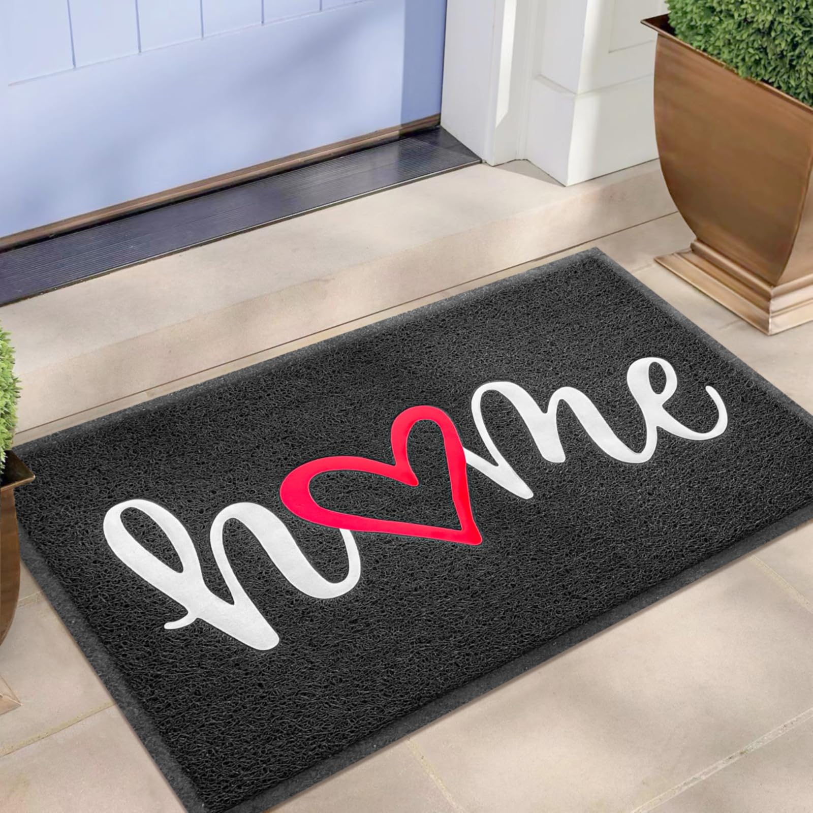 EARTHALL Funny Welcome Mats, Front Door Mat for Outside Entry, Doormat Outdoor/Indoor Entrance, Rugs Entryway Indoor, Outdoor Home Porch Decor 30"x17.5"