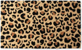 DII Colorful Design Natural Coir Doormat, 18x30, Leopard Spots