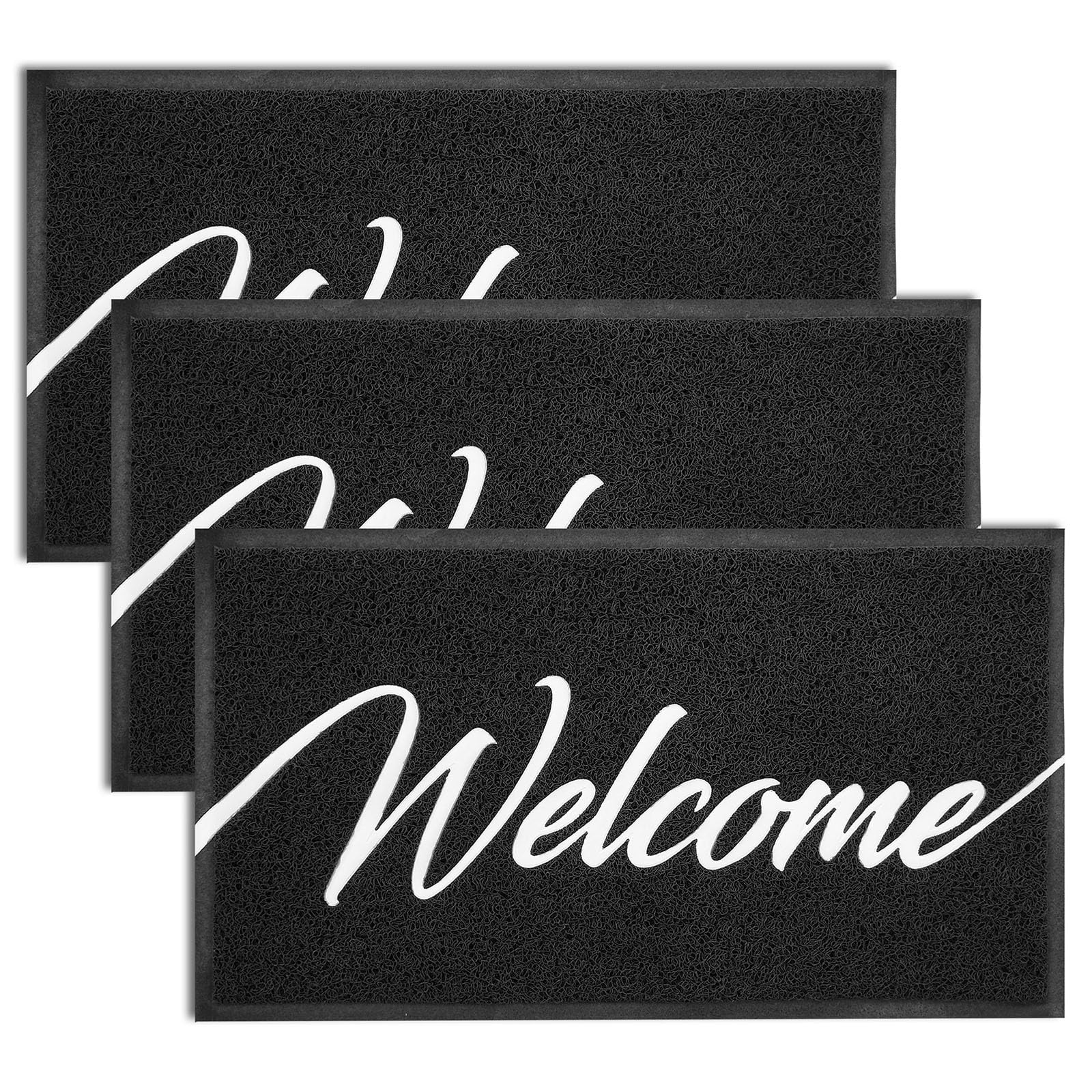 EARTHALL Funny Welcome Mats, Front Door Mat for Outside Entry, Doormat Outdoor/Indoor Entrance, Rugs Entryway Indoor, Outdoor Home Porch Decor 30"x17.5"